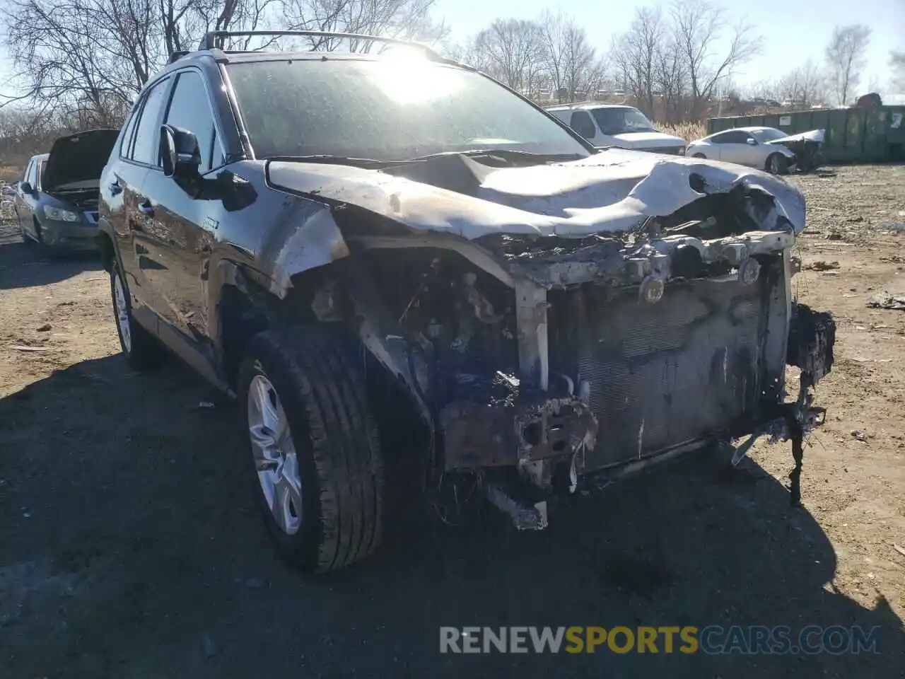 1 Photograph of a damaged car JTMR6RFV7MD020631 TOYOTA RAV4 2021