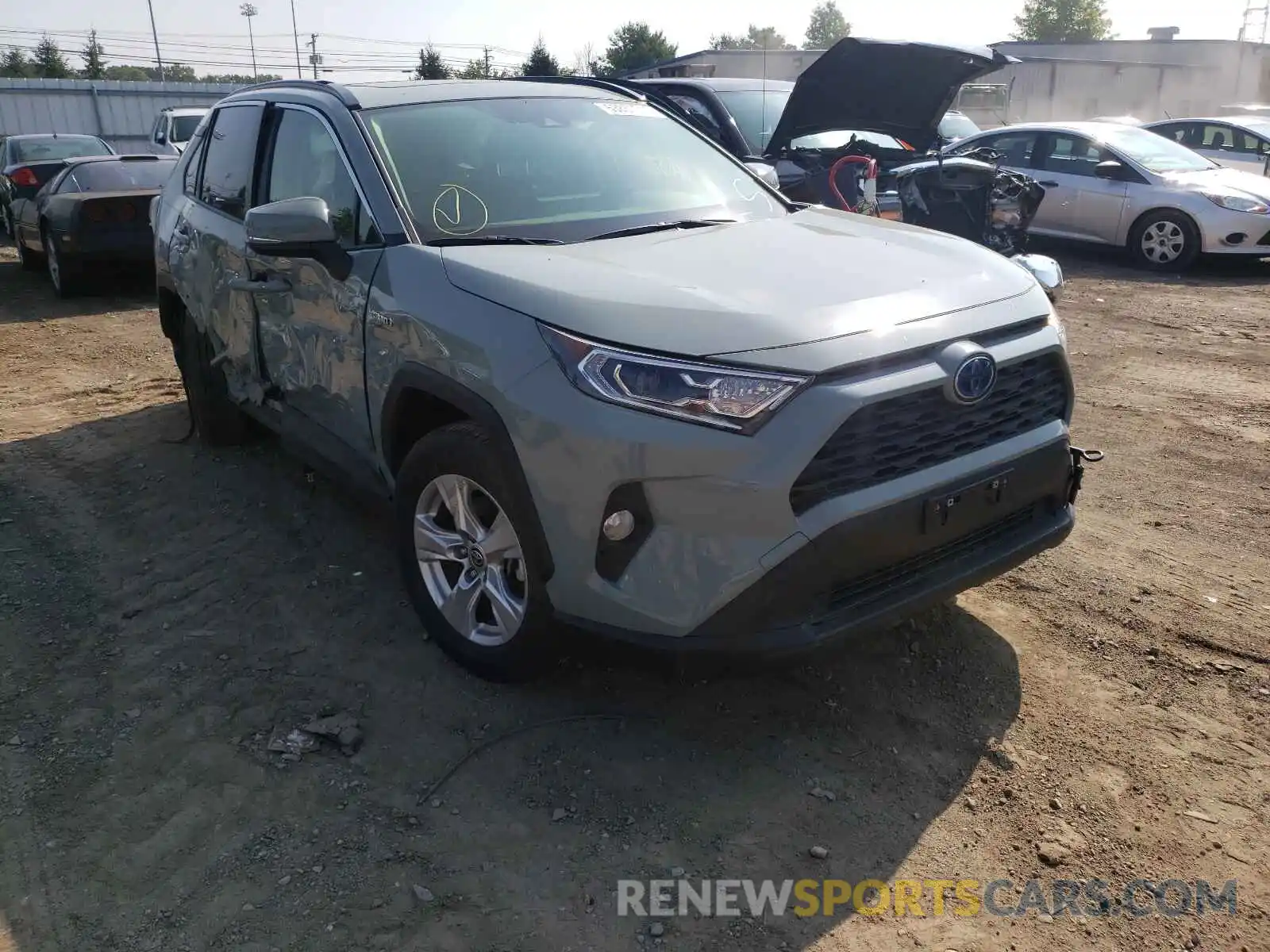 1 Фотография поврежденного автомобиля JTMR6RFV8MD016197 TOYOTA RAV4 2021