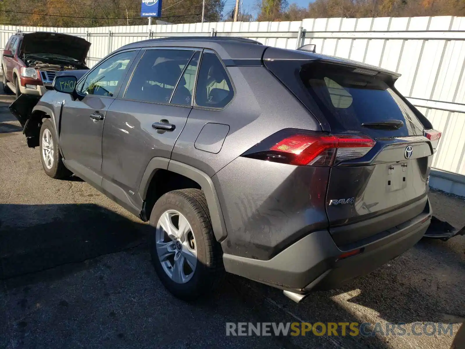 3 Photograph of a damaged car JTMR6RFV8MD018306 TOYOTA RAV4 2021