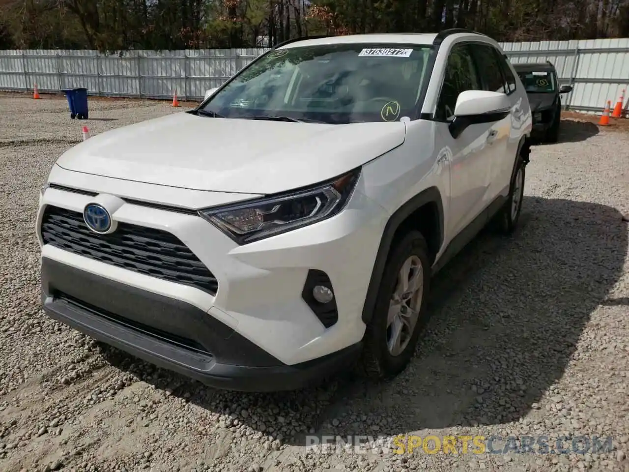 2 Фотография поврежденного автомобиля JTMR6RFVXMD007551 TOYOTA RAV4 2021