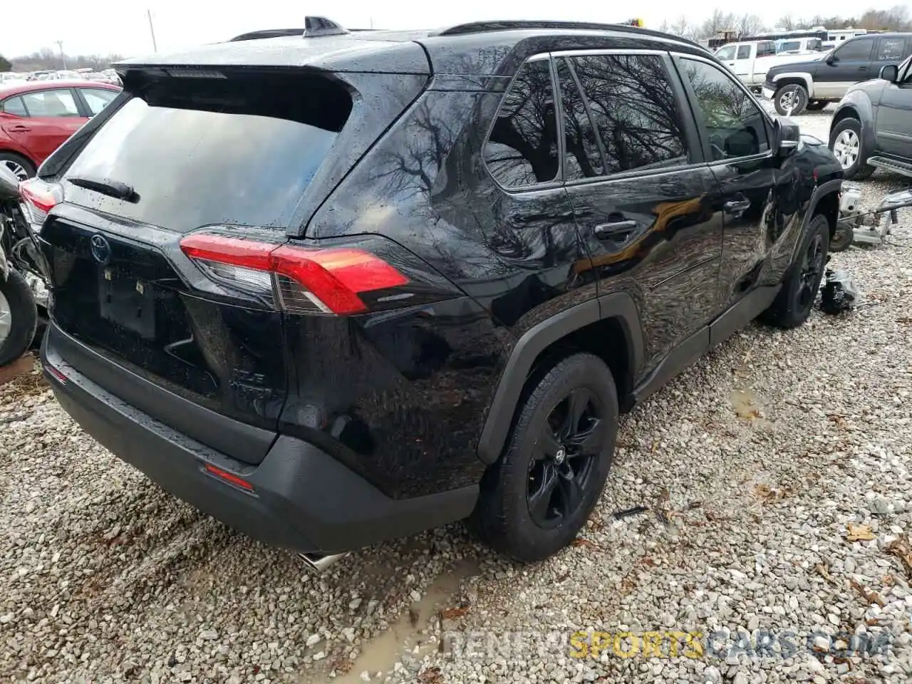 4 Photograph of a damaged car JTMR6RFVXMD013558 TOYOTA RAV4 2021