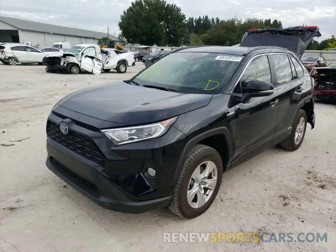 2 Photograph of a damaged car JTMR6RFVXMD019795 TOYOTA RAV4 2021