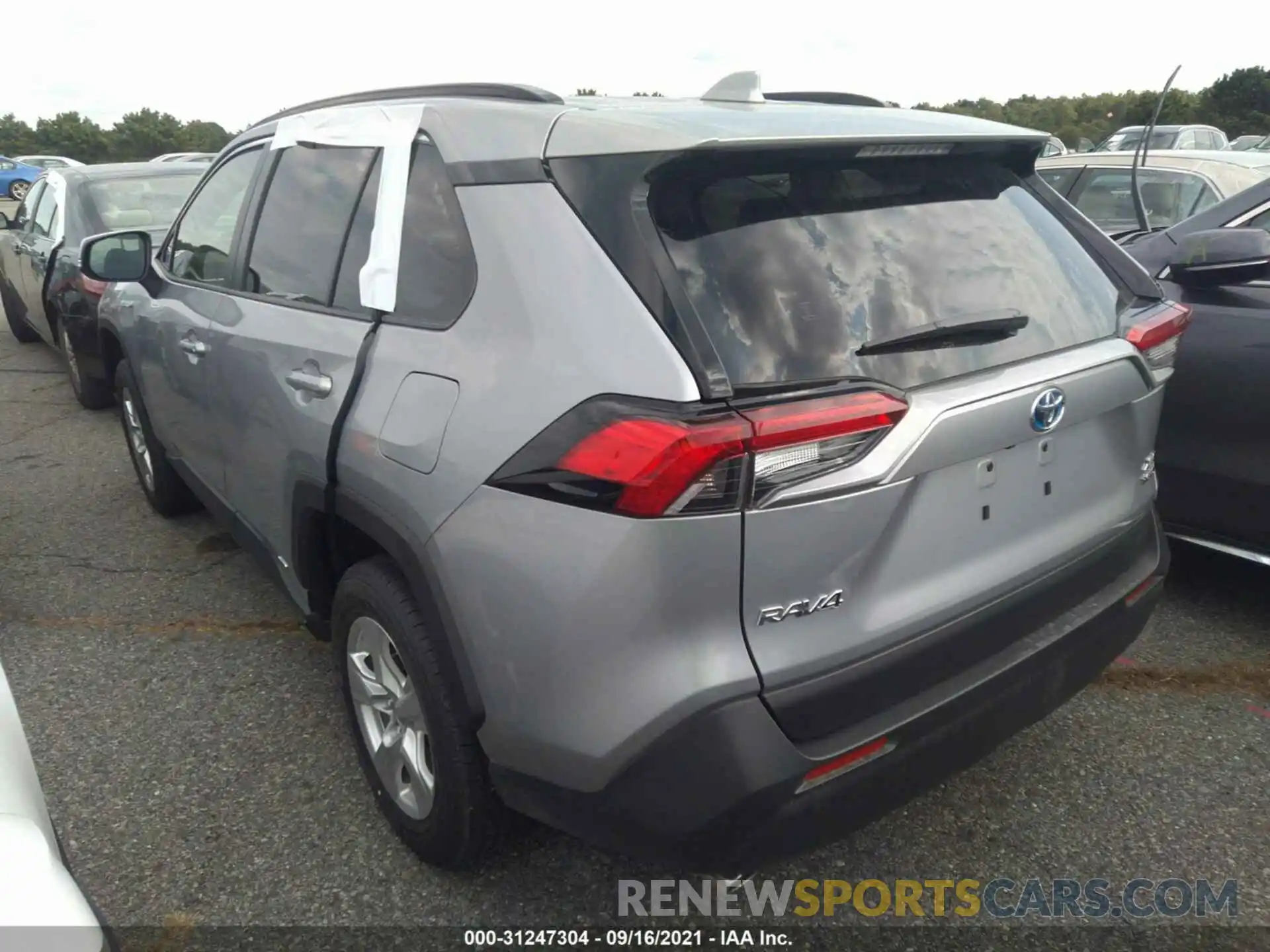 3 Photograph of a damaged car JTMRWRFV0MD111496 TOYOTA RAV4 2021