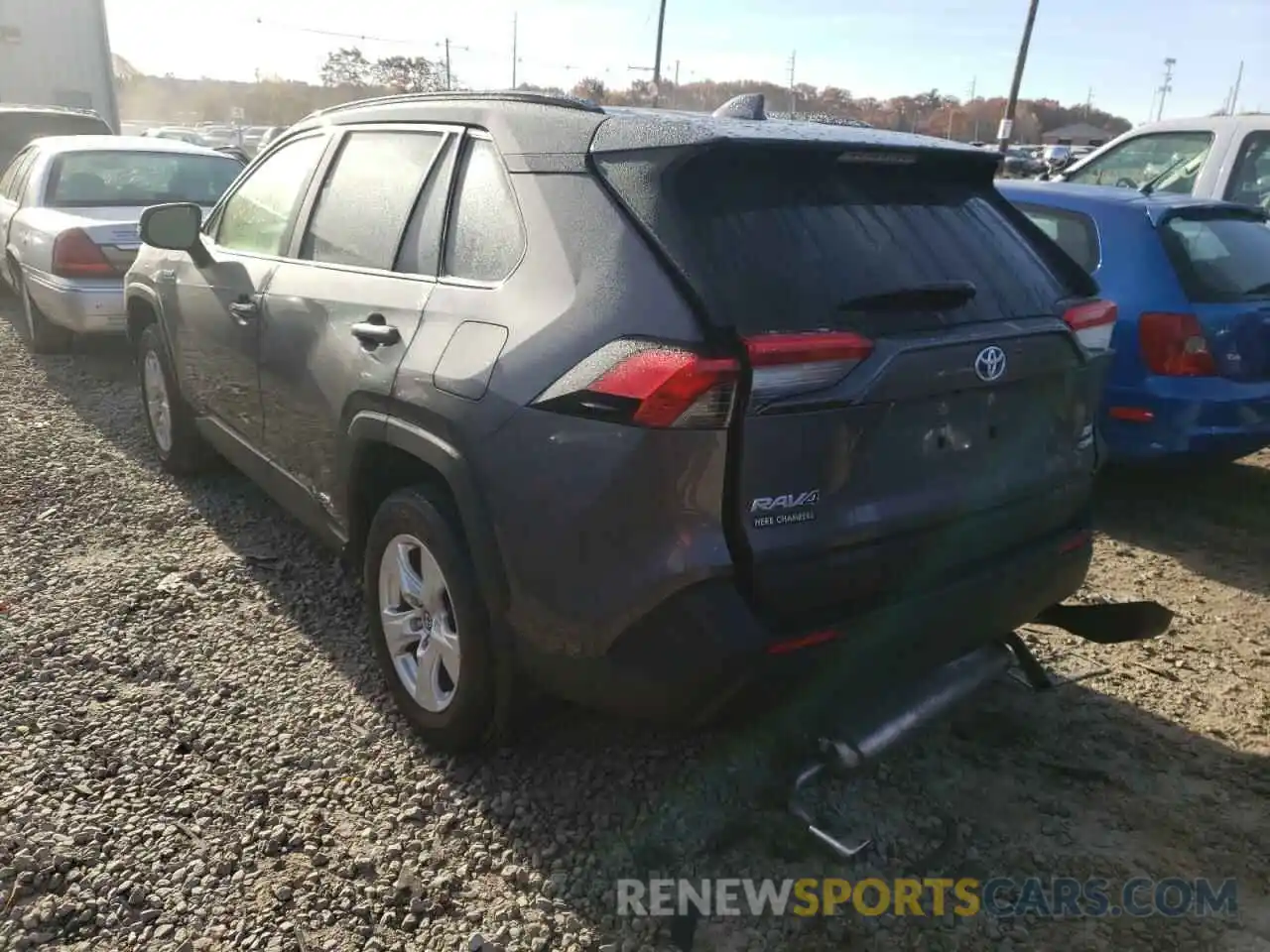 3 Photograph of a damaged car JTMRWRFV2MD117753 TOYOTA RAV4 2021