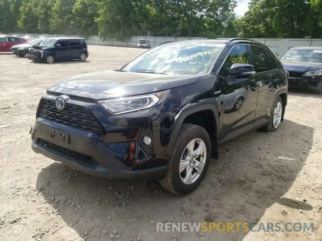 2 Photograph of a damaged car JTMRWRFV2MD120068 TOYOTA RAV4 2021