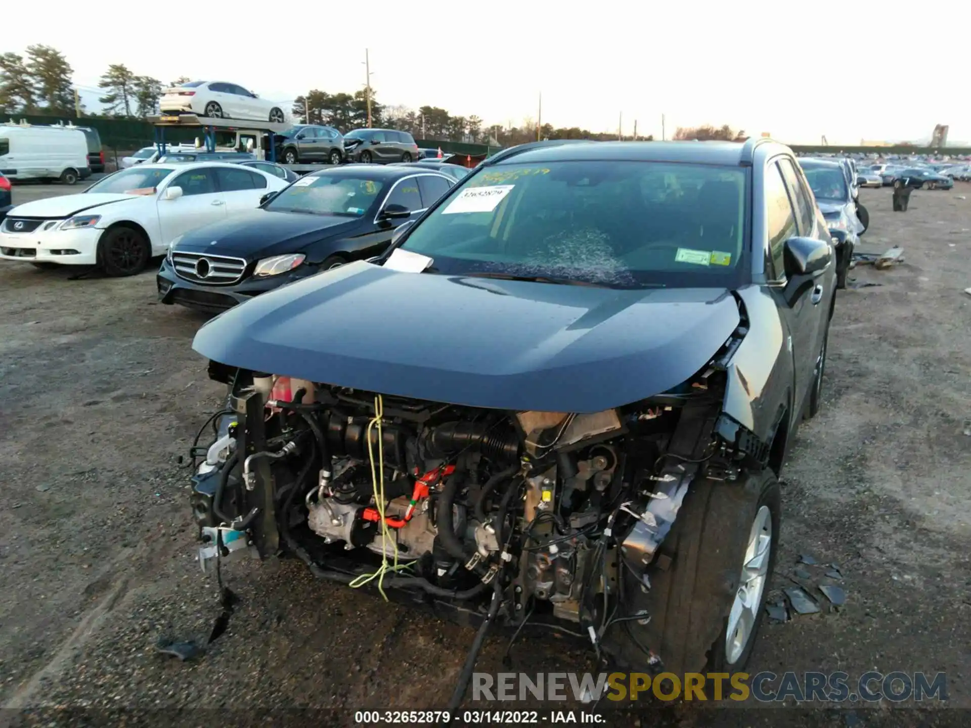 6 Photograph of a damaged car JTMRWRFV2MD560341 TOYOTA RAV4 2021