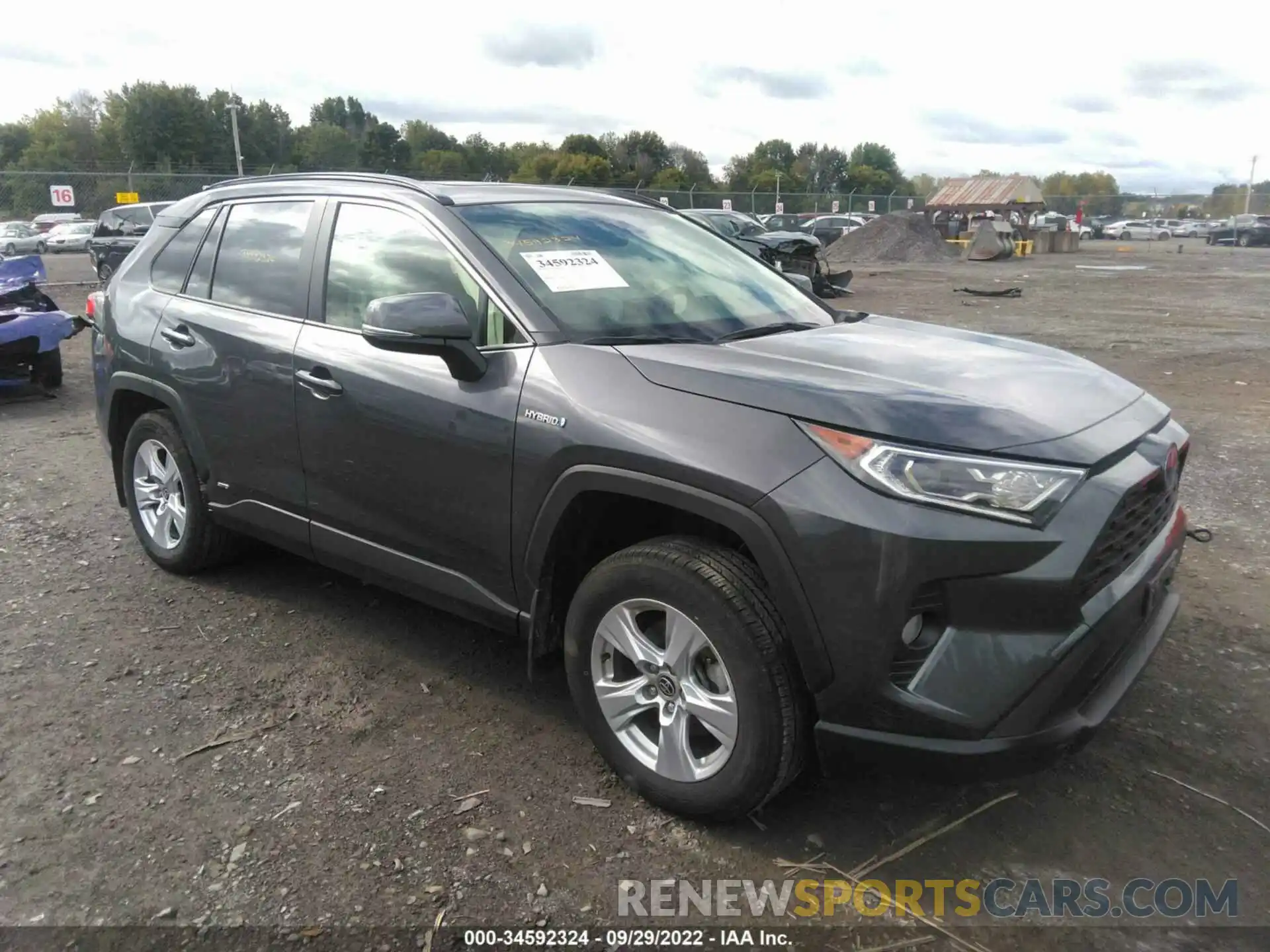 1 Photograph of a damaged car JTMRWRFV3MD126252 TOYOTA RAV4 2021