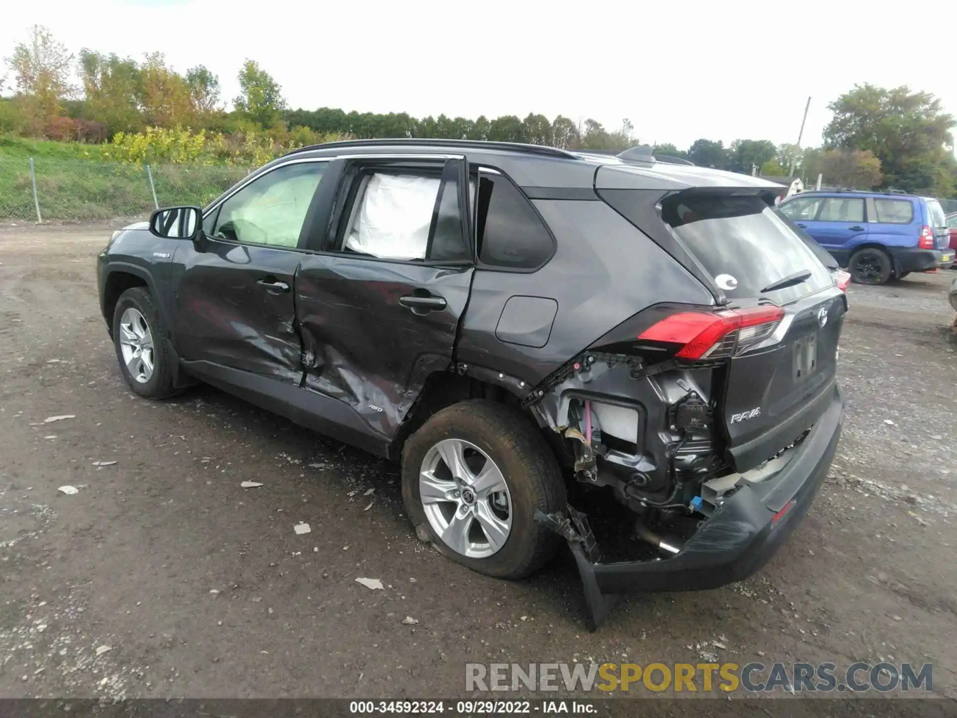 3 Photograph of a damaged car JTMRWRFV3MD126252 TOYOTA RAV4 2021