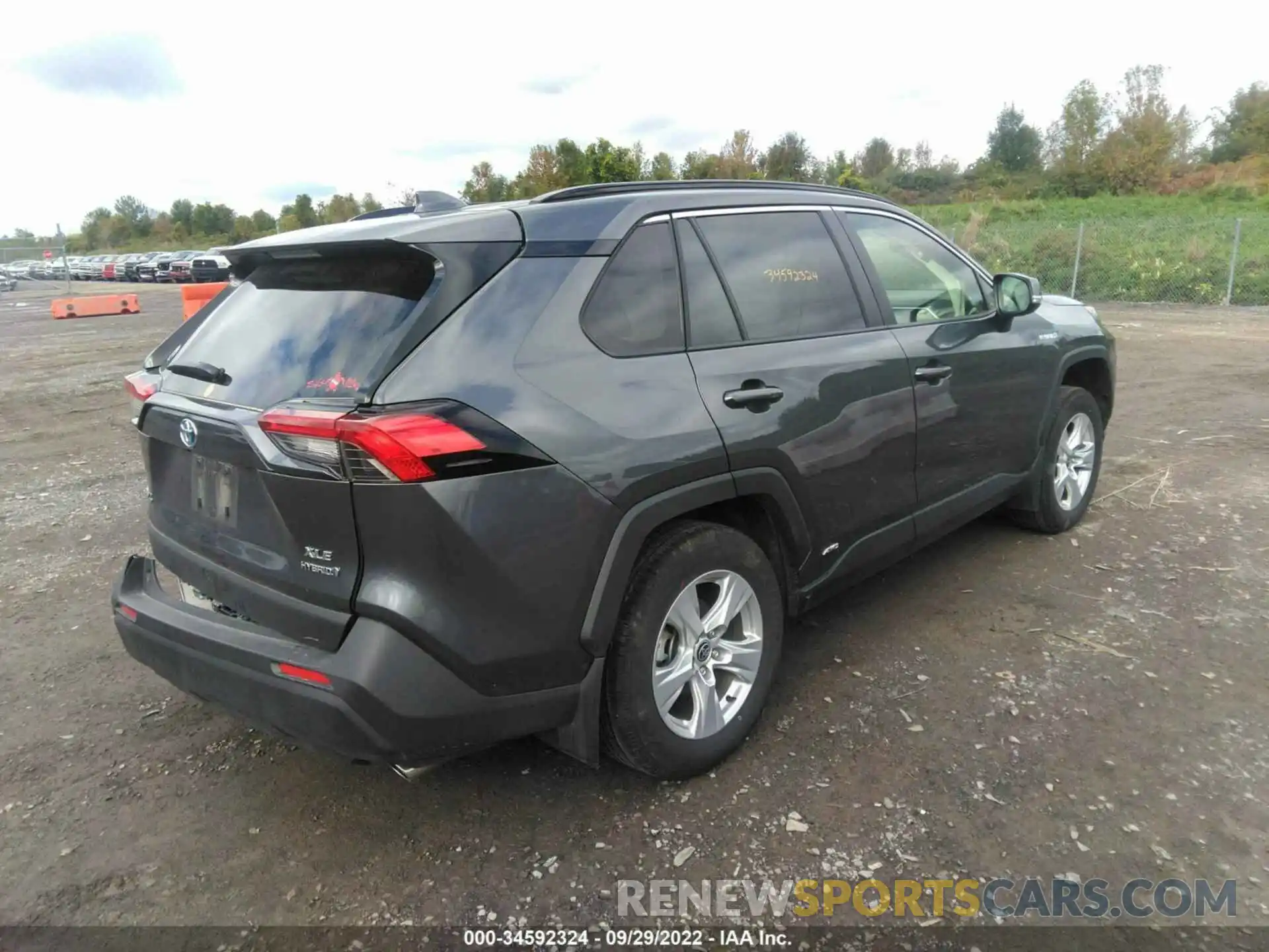 4 Photograph of a damaged car JTMRWRFV3MD126252 TOYOTA RAV4 2021