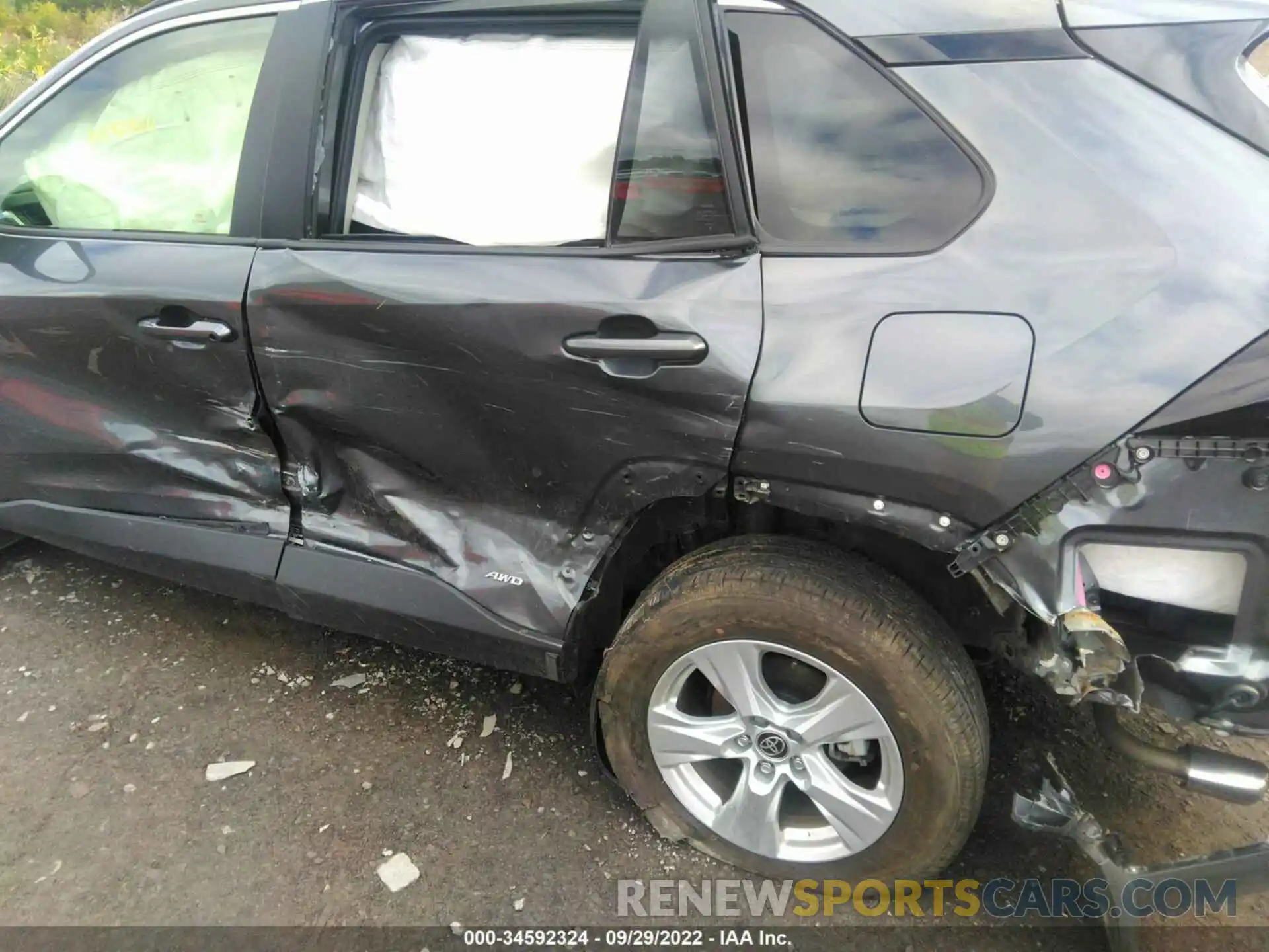 6 Photograph of a damaged car JTMRWRFV3MD126252 TOYOTA RAV4 2021