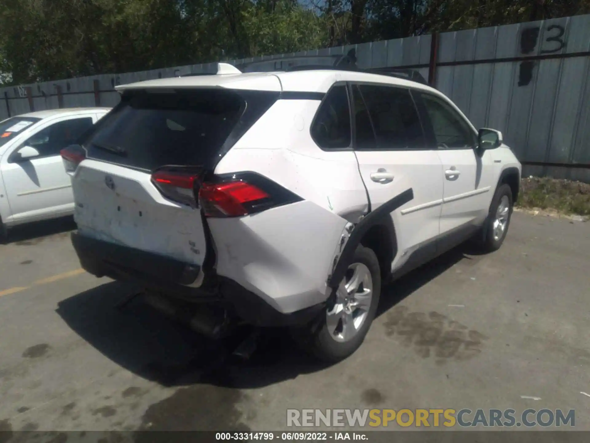 4 Photograph of a damaged car JTMRWRFV4MD104857 TOYOTA RAV4 2021