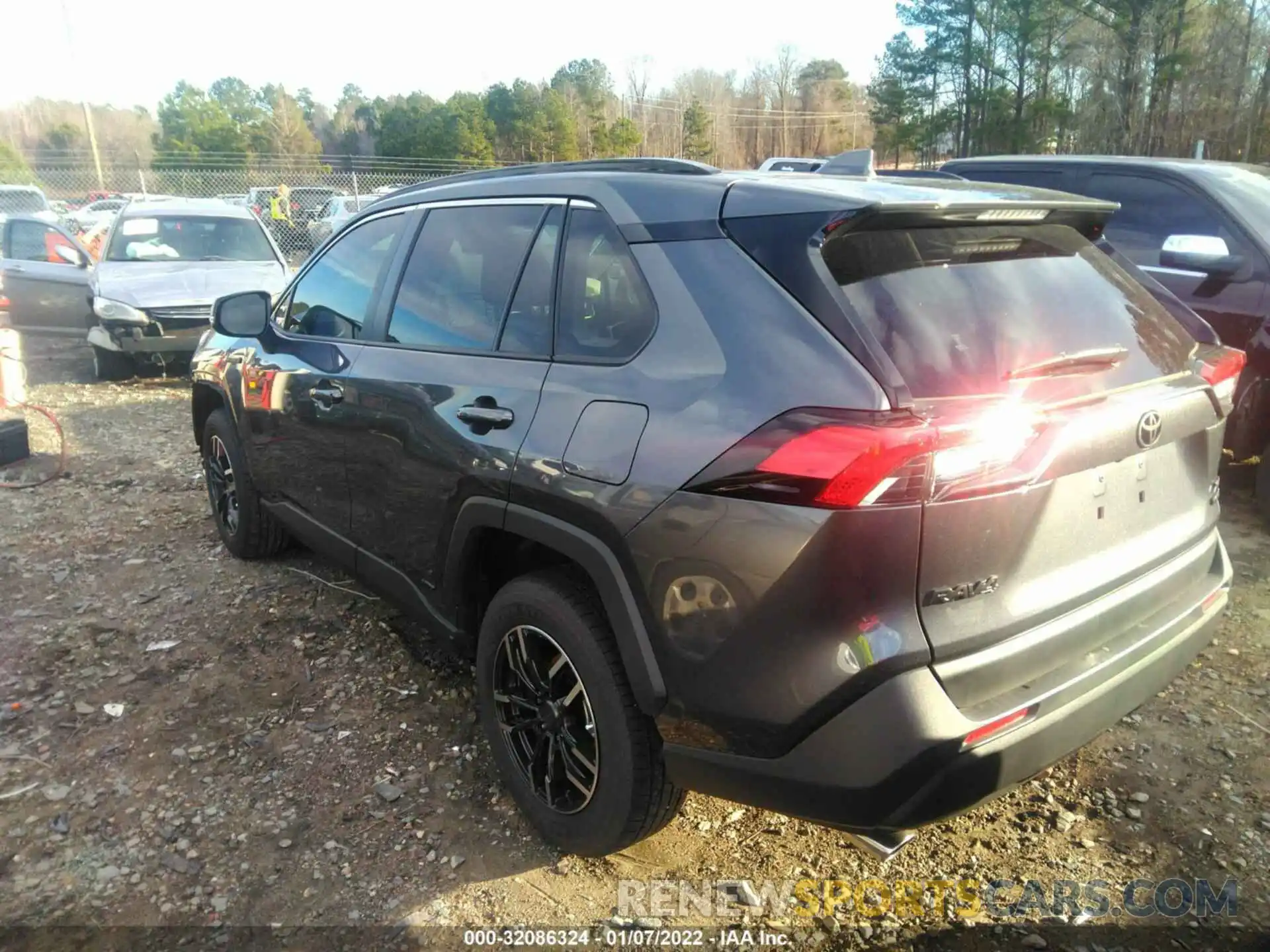 3 Photograph of a damaged car JTMRWRFV4MD113283 TOYOTA RAV4 2021