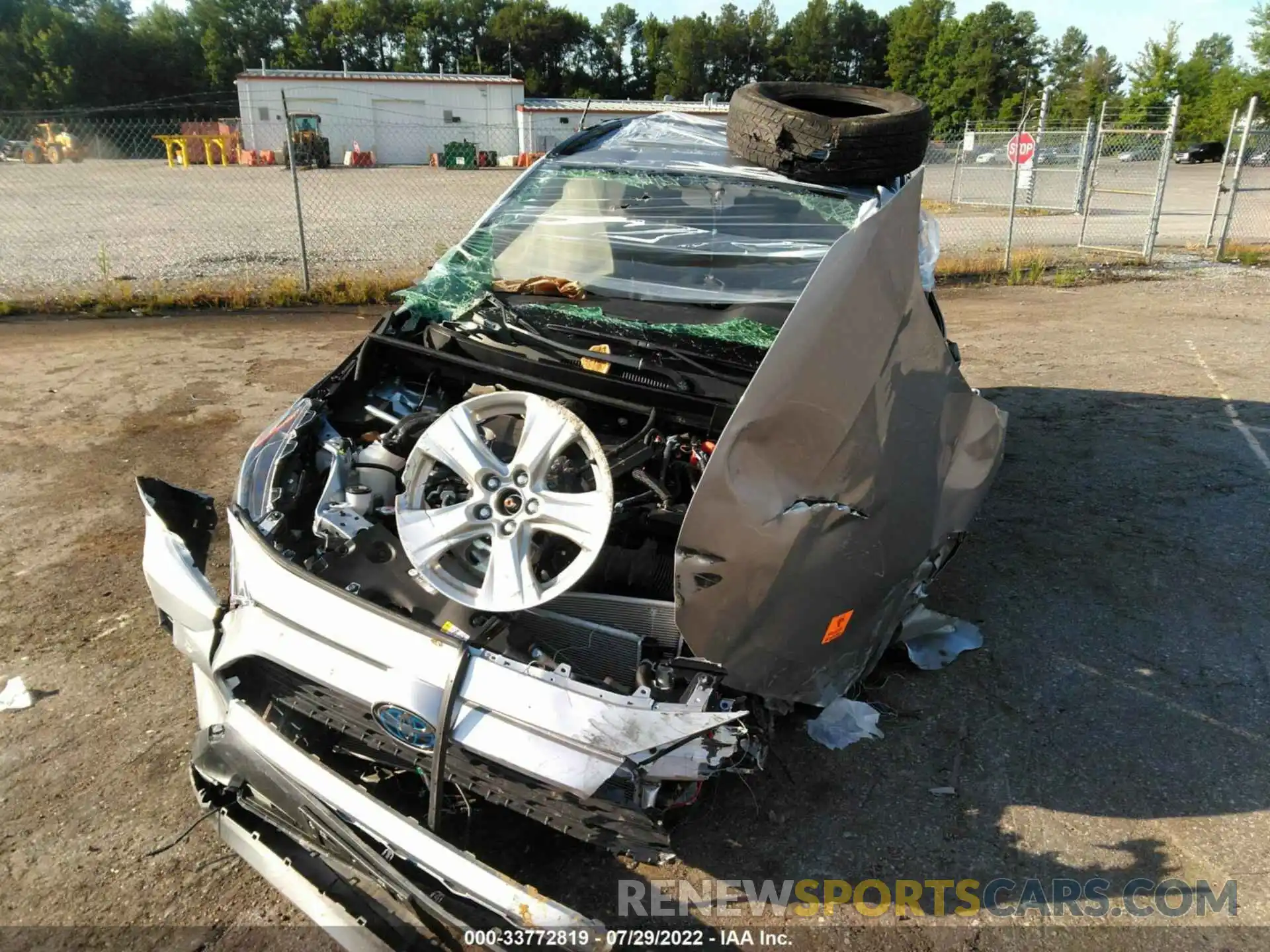 6 Фотография поврежденного автомобиля JTMRWRFV4MJ053684 TOYOTA RAV4 2021