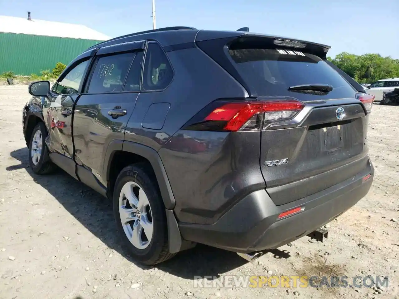 3 Фотография поврежденного автомобиля JTMRWRFV5MD102535 TOYOTA RAV4 2021