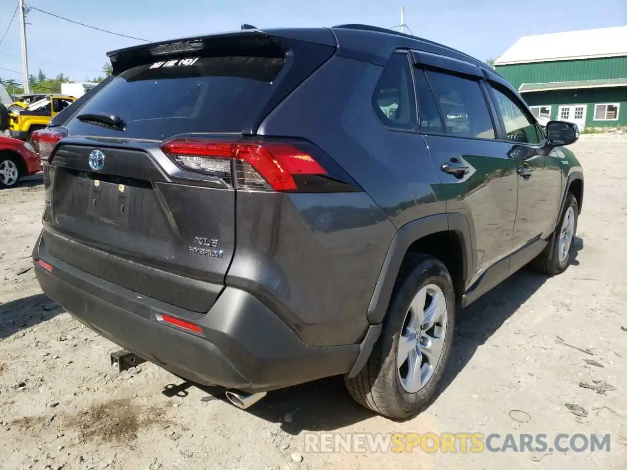 4 Photograph of a damaged car JTMRWRFV5MD102535 TOYOTA RAV4 2021