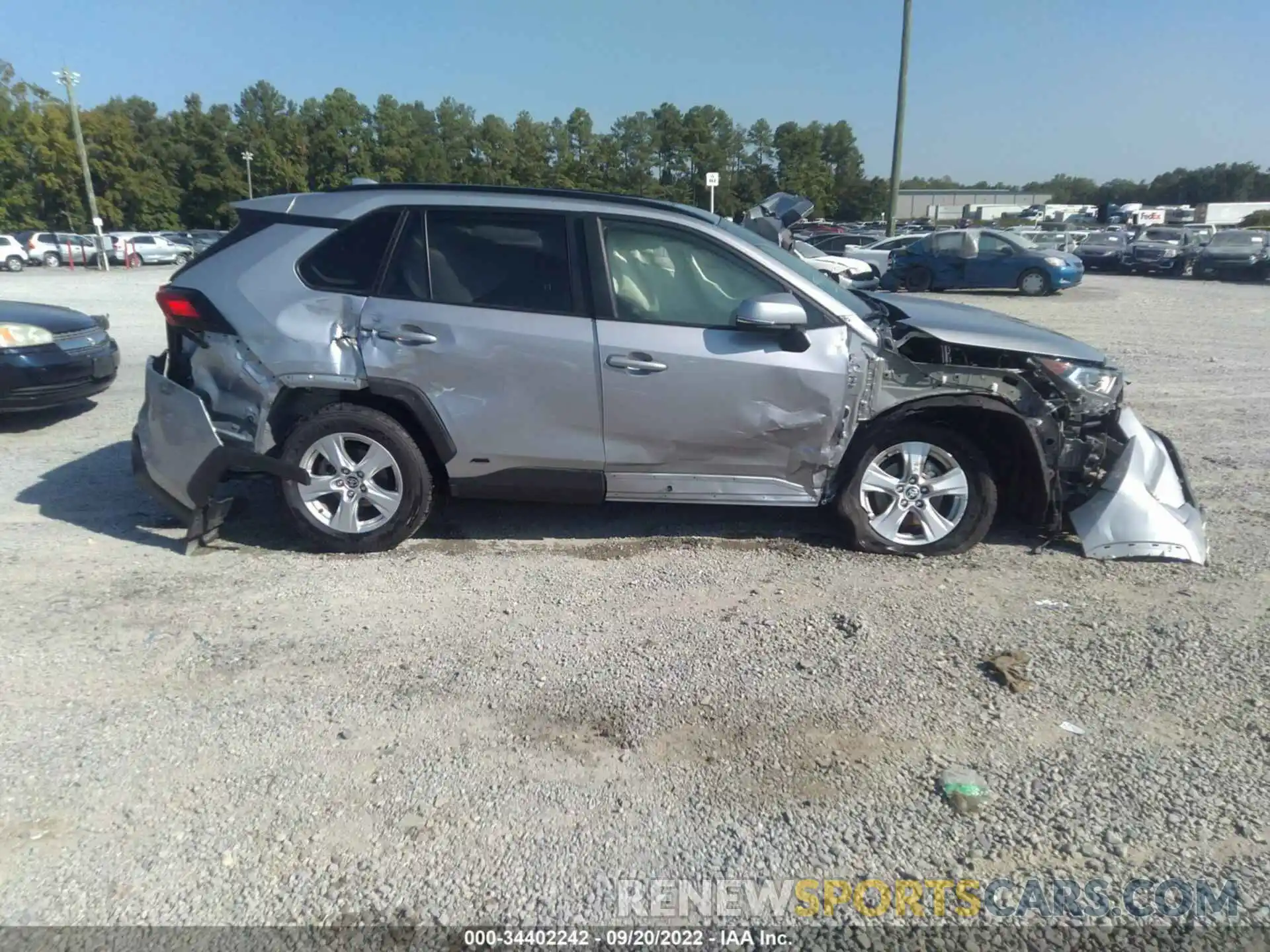 6 Photograph of a damaged car JTMRWRFV5MD127239 TOYOTA RAV4 2021