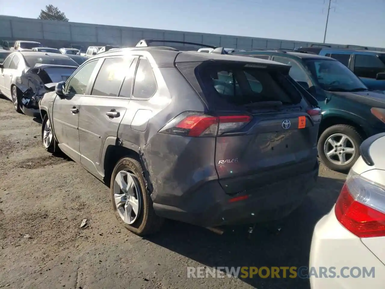 3 Photograph of a damaged car JTMRWRFV5MD129427 TOYOTA RAV4 2021