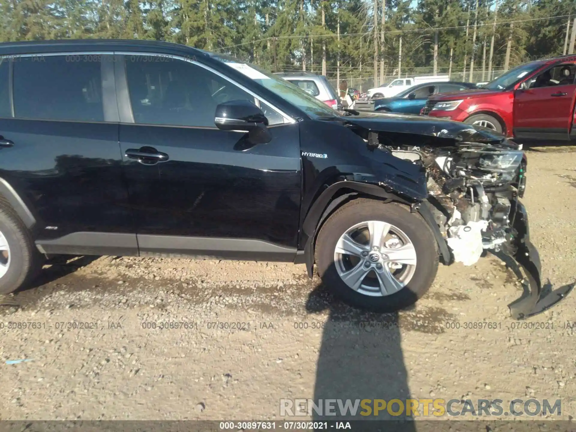 6 Photograph of a damaged car JTMRWRFV6MD106223 TOYOTA RAV4 2021