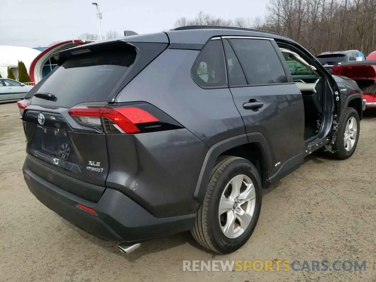 4 Photograph of a damaged car JTMRWRFV7MD116341 TOYOTA RAV4 2021