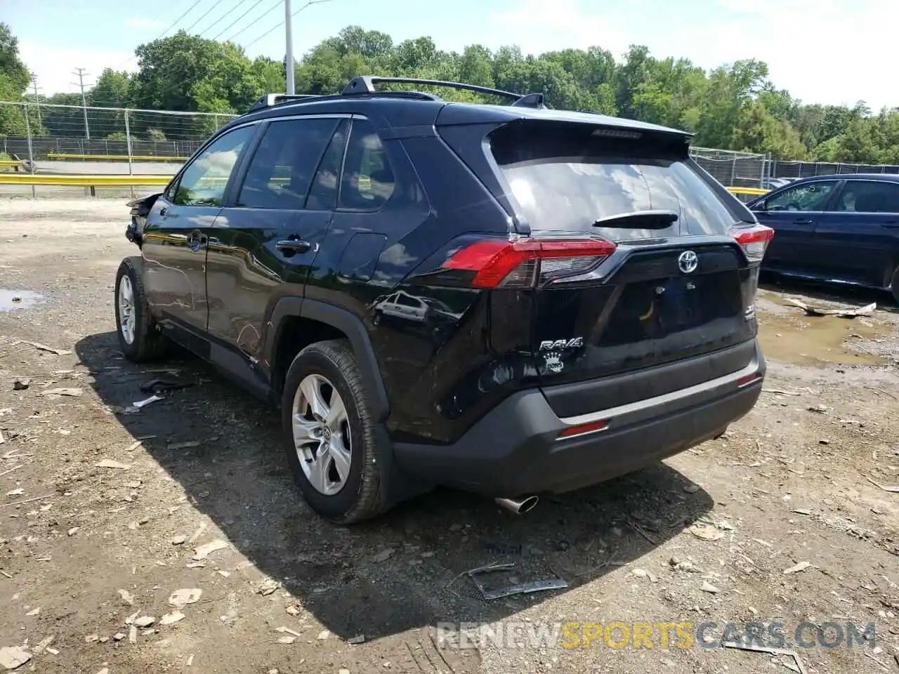 3 Photograph of a damaged car JTMRWRFV8MD113674 TOYOTA RAV4 2021