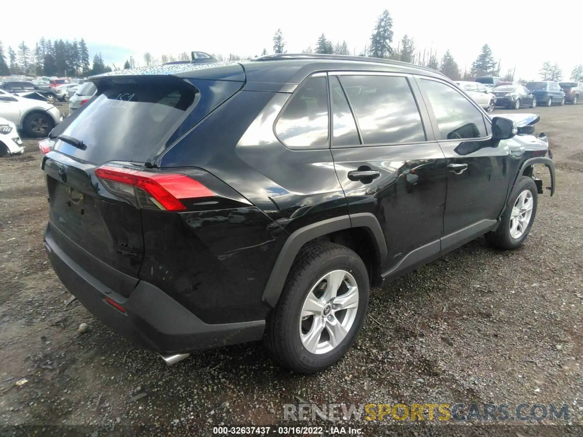 4 Photograph of a damaged car JTMRWRFV8MD118910 TOYOTA RAV4 2021