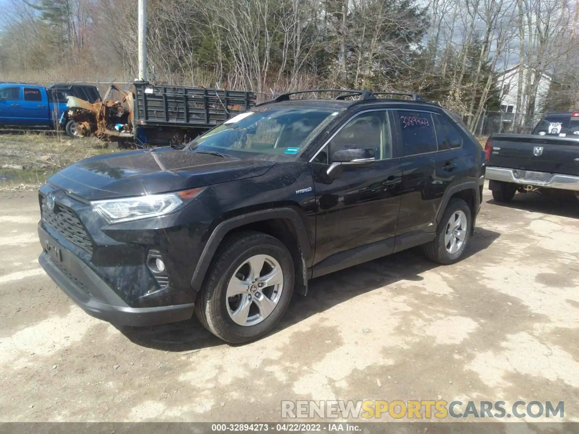 2 Photograph of a damaged car JTMRWRFV9MD122187 TOYOTA RAV4 2021