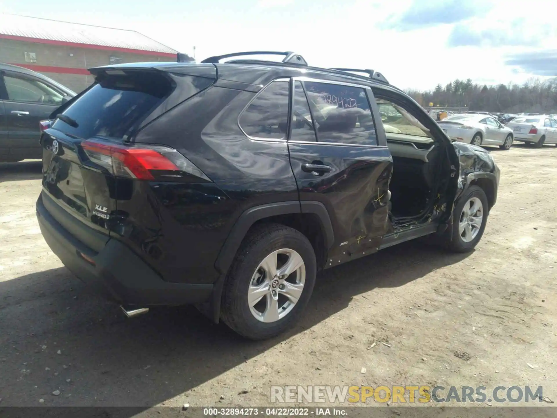 4 Photograph of a damaged car JTMRWRFV9MD122187 TOYOTA RAV4 2021