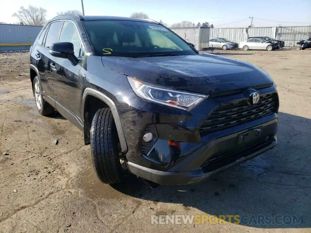 1 Photograph of a damaged car JTMRWRFVXMD125874 TOYOTA RAV4 2021