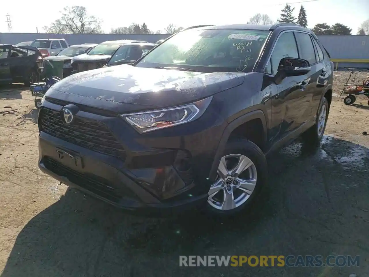 2 Фотография поврежденного автомобиля JTMRWRFVXMD125874 TOYOTA RAV4 2021