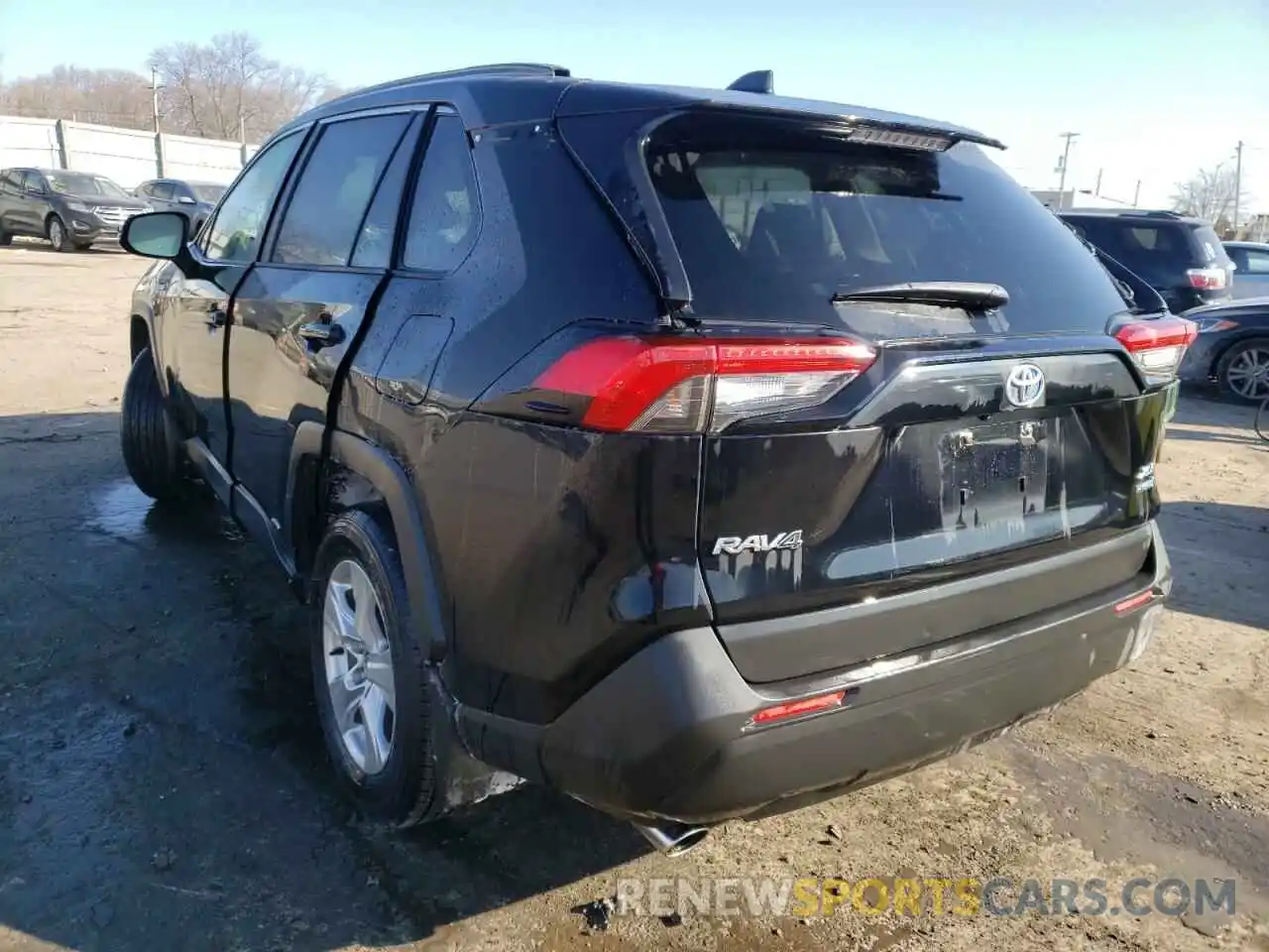 3 Photograph of a damaged car JTMRWRFVXMD125874 TOYOTA RAV4 2021