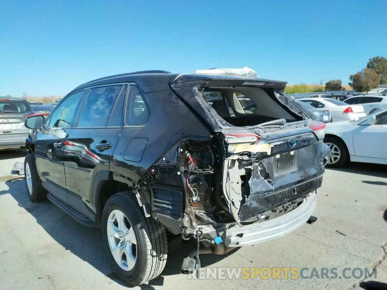 3 Photograph of a damaged car JTMRWRFVXMJ053835 TOYOTA RAV4 2021