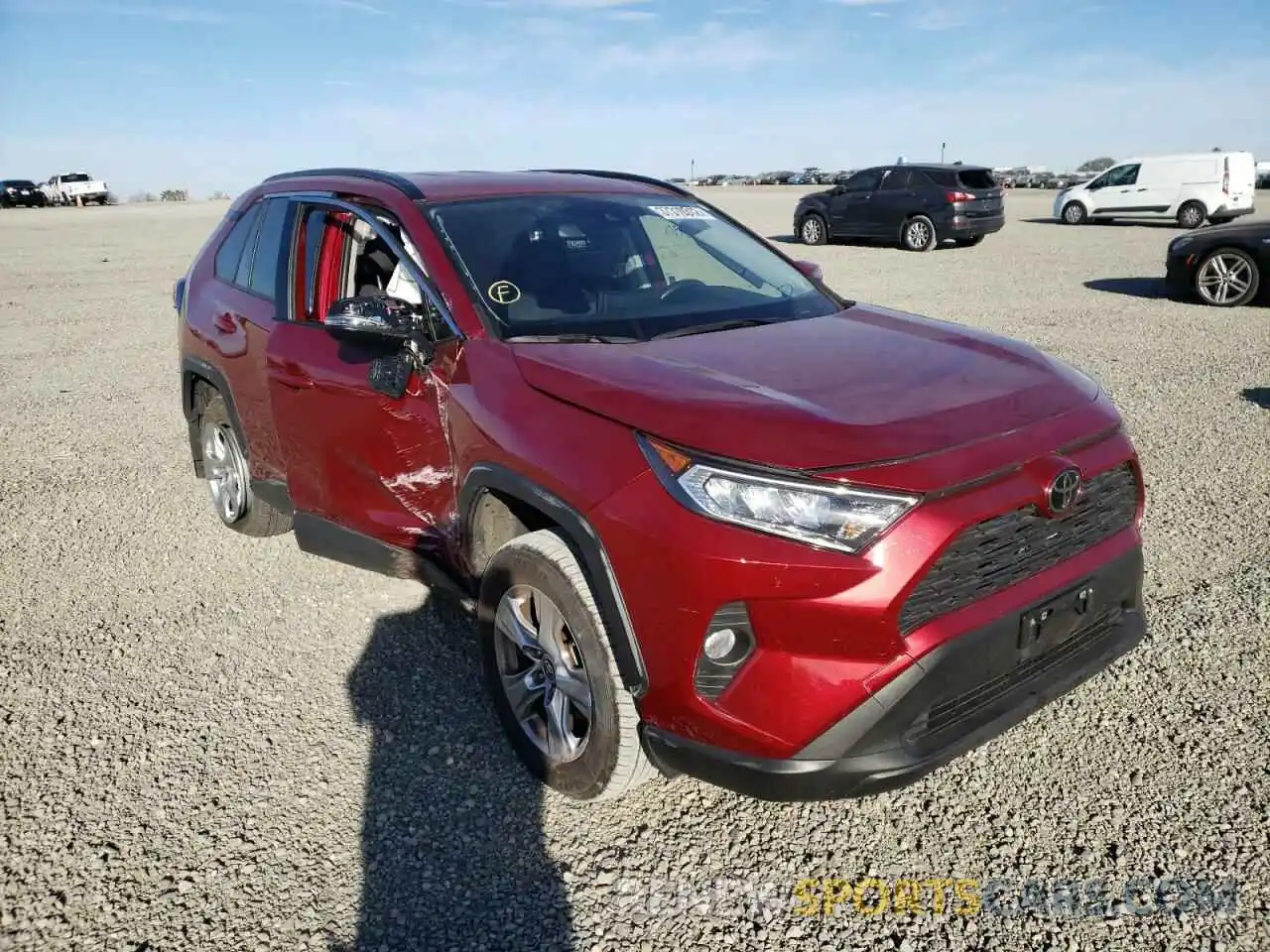 1 Фотография поврежденного автомобиля JTMW1RFV0MD067811 TOYOTA RAV4 2021