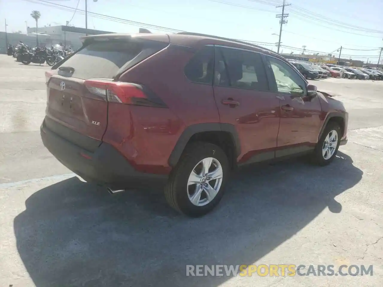 4 Photograph of a damaged car JTMW1RFV0MD072586 TOYOTA RAV4 2021