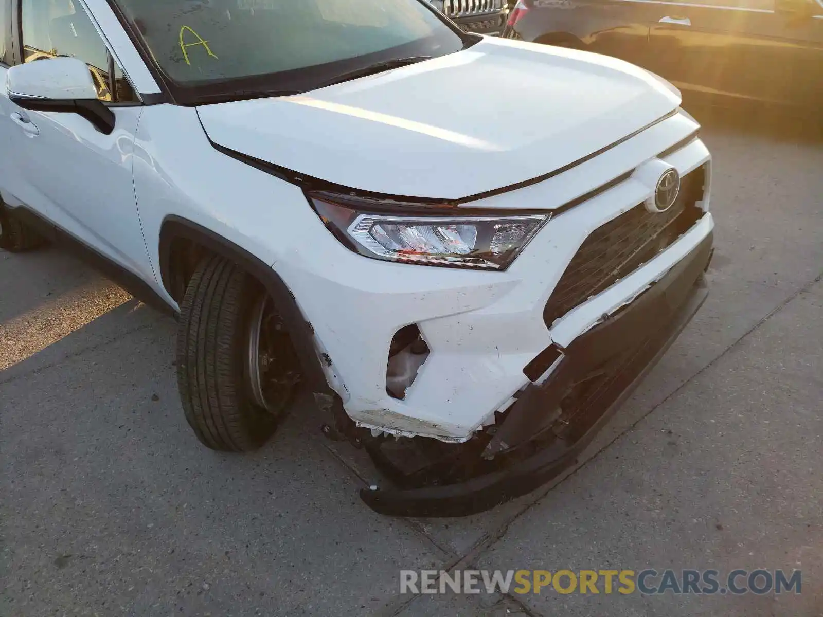 9 Photograph of a damaged car JTMW1RFV1MD071169 TOYOTA RAV4 2021