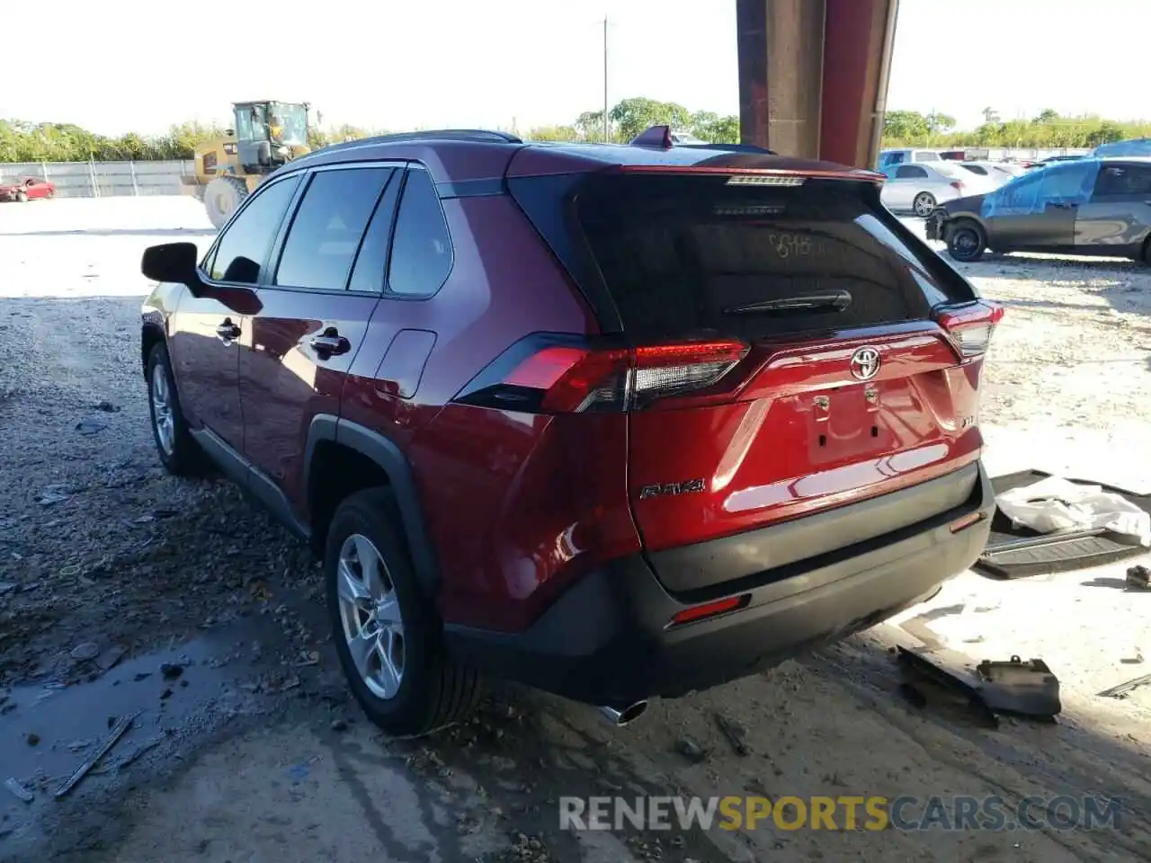 3 Photograph of a damaged car JTMW1RFV1MD072161 TOYOTA RAV4 2021