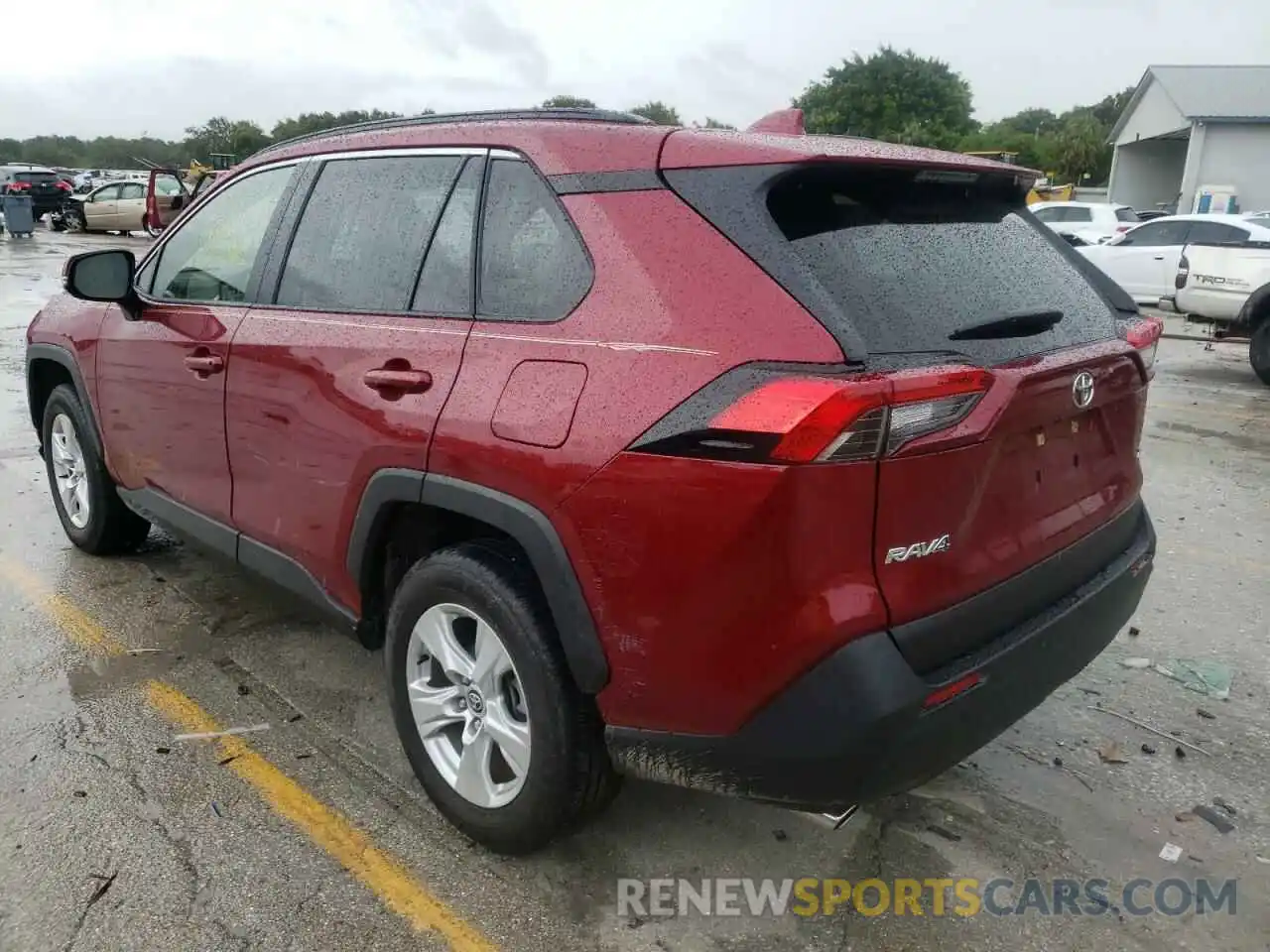 3 Photograph of a damaged car JTMW1RFV2MD063288 TOYOTA RAV4 2021