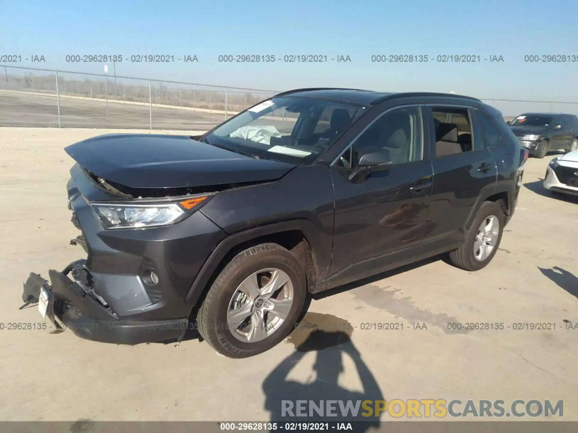 2 Photograph of a damaged car JTMW1RFV2MD064425 TOYOTA RAV4 2021