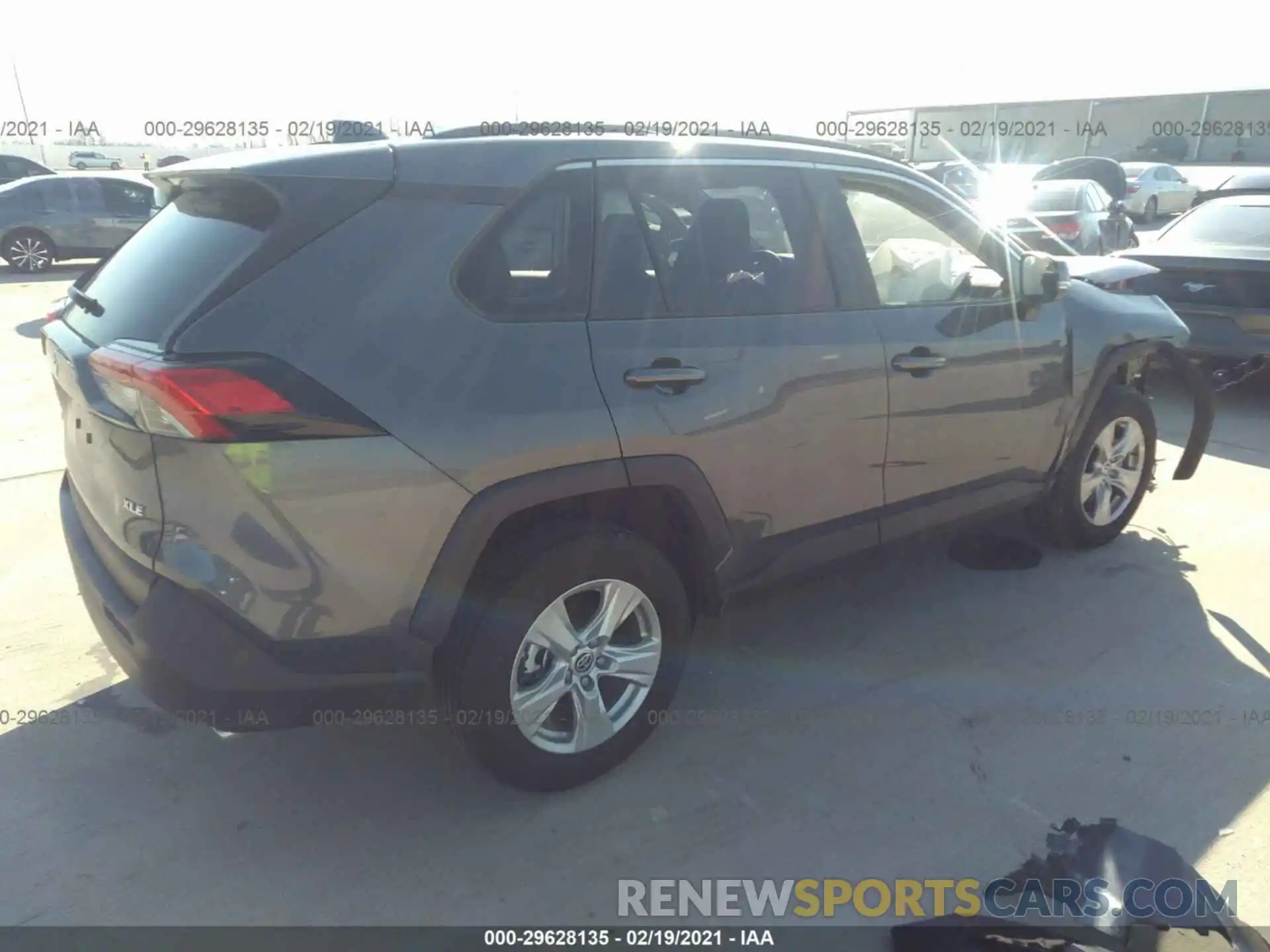 4 Photograph of a damaged car JTMW1RFV2MD064425 TOYOTA RAV4 2021