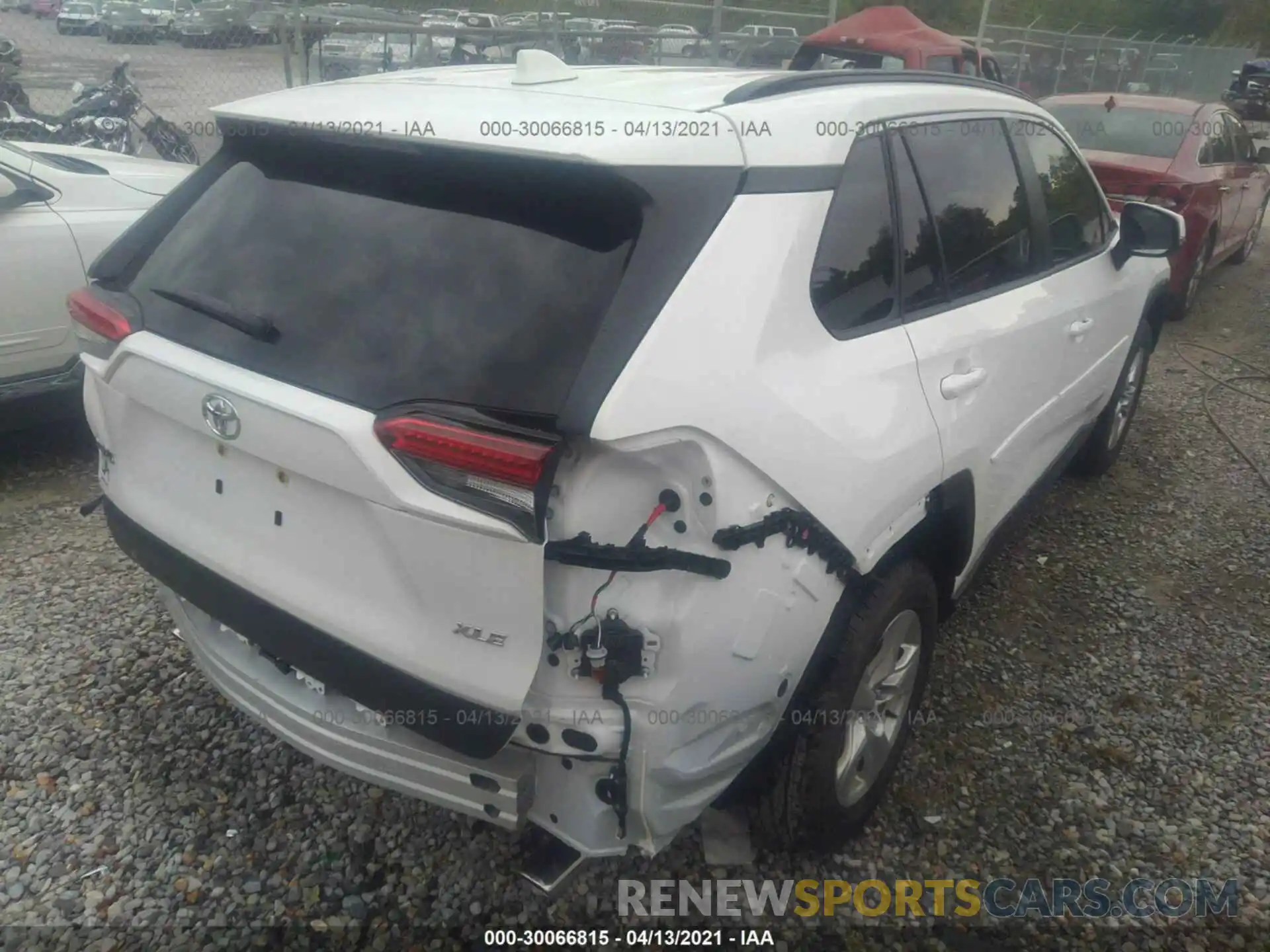 4 Photograph of a damaged car JTMW1RFV2MD065350 TOYOTA RAV4 2021