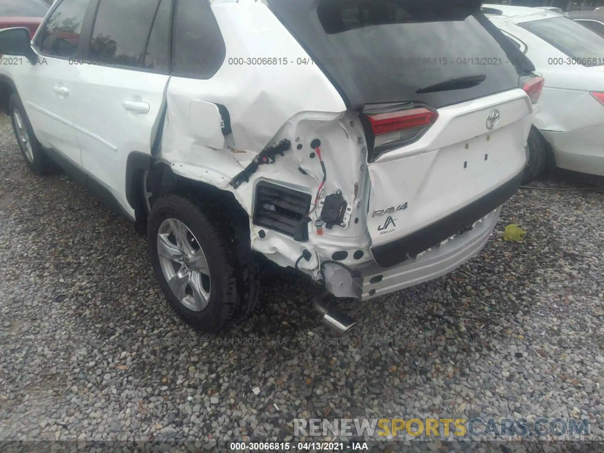 6 Photograph of a damaged car JTMW1RFV2MD065350 TOYOTA RAV4 2021