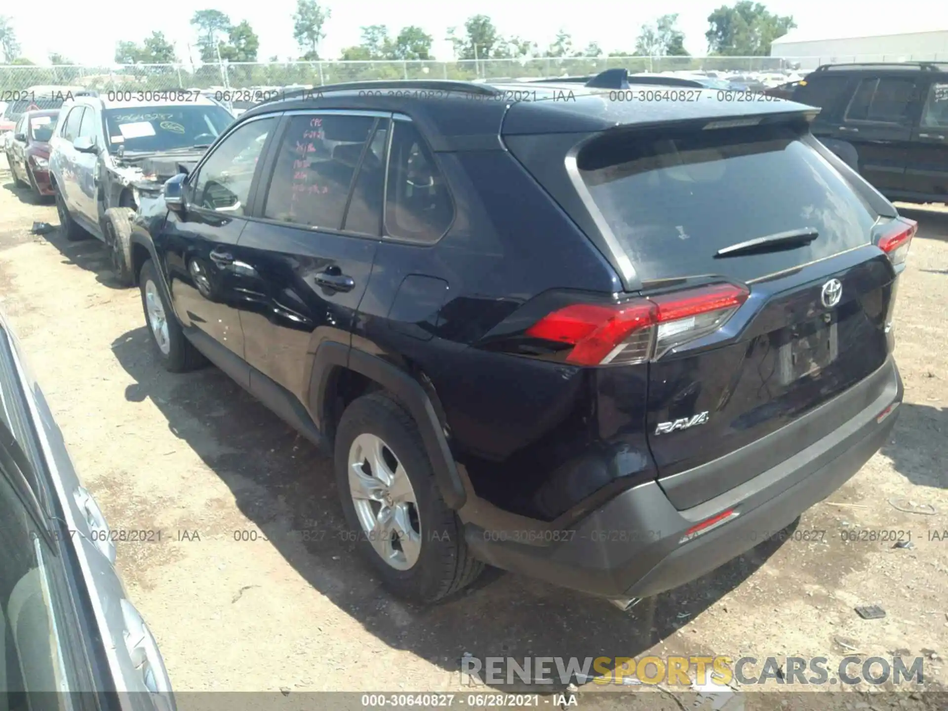 3 Photograph of a damaged car JTMW1RFV3MD064630 TOYOTA RAV4 2021