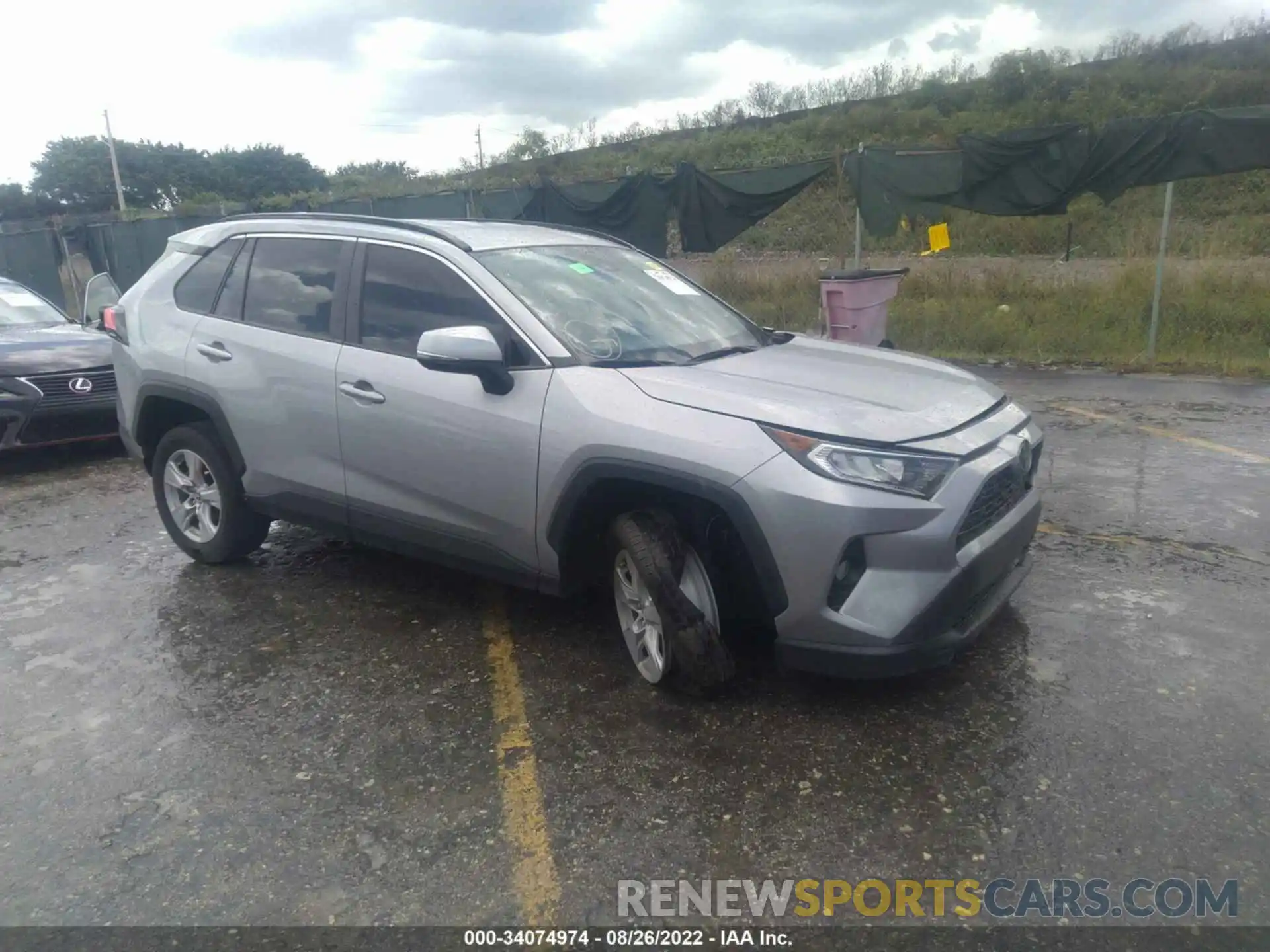 1 Photograph of a damaged car JTMW1RFV3MD068659 TOYOTA RAV4 2021