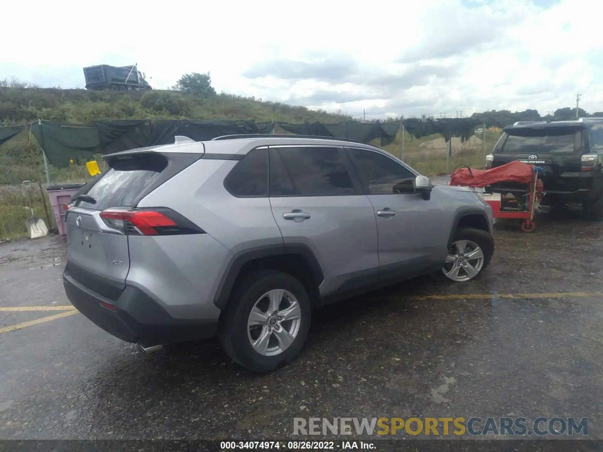 4 Photograph of a damaged car JTMW1RFV3MD068659 TOYOTA RAV4 2021