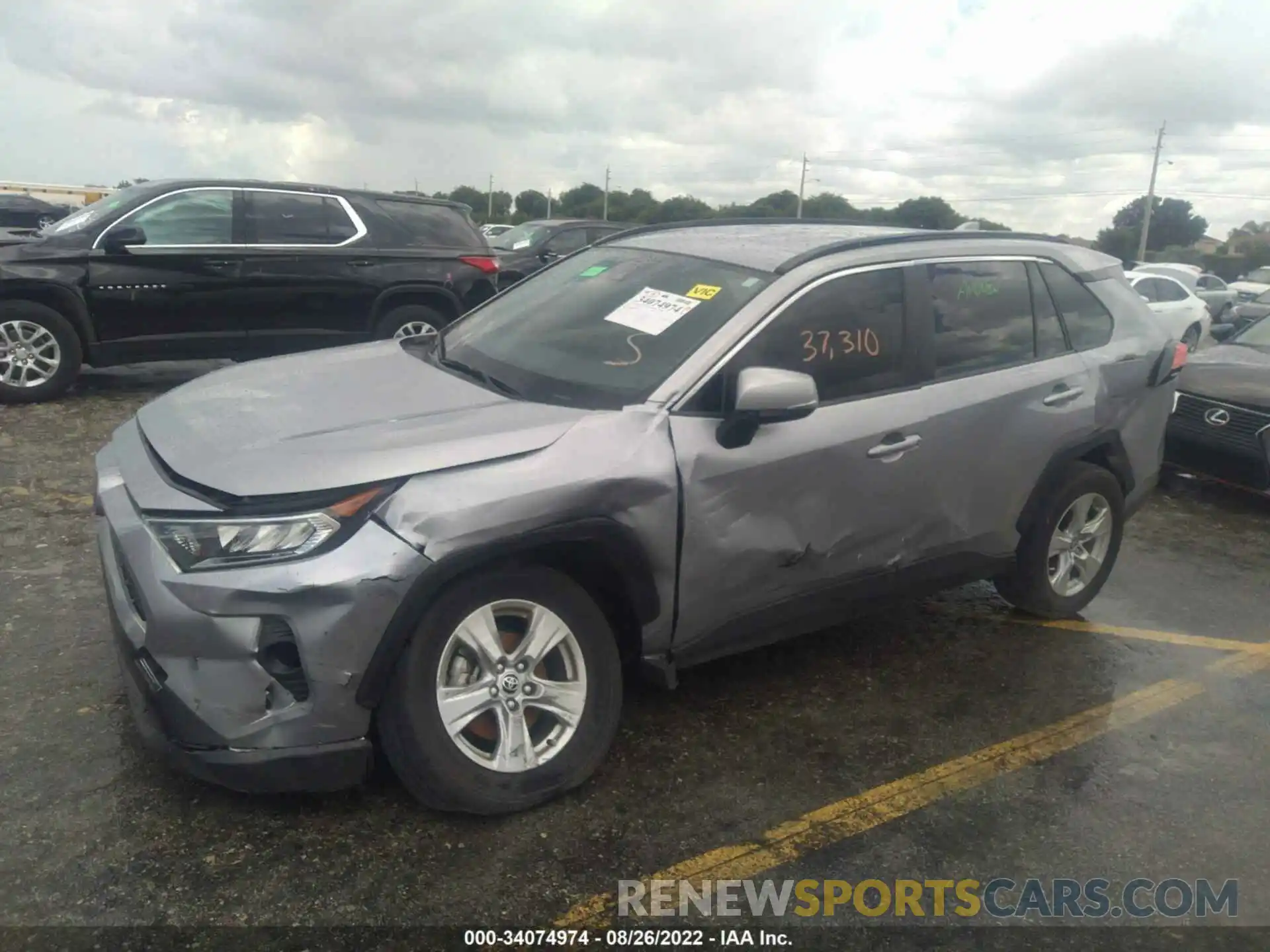 6 Photograph of a damaged car JTMW1RFV3MD068659 TOYOTA RAV4 2021