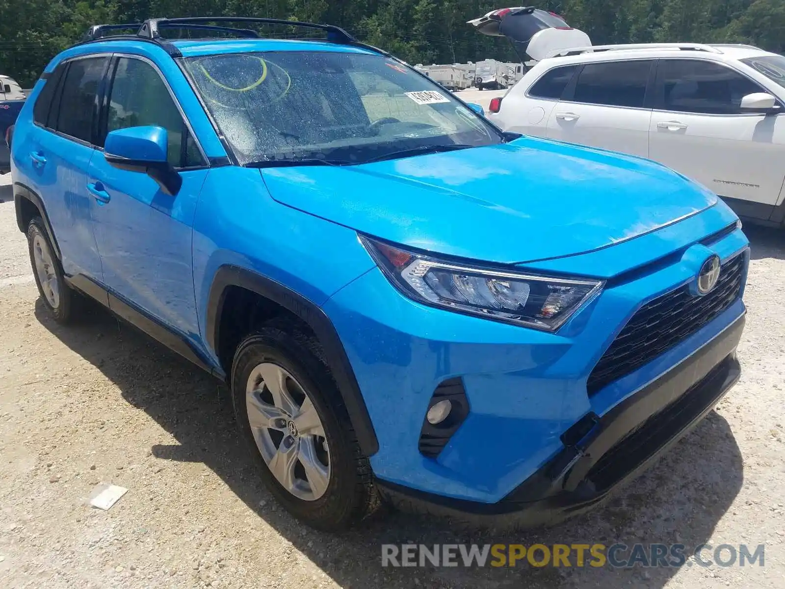 1 Photograph of a damaged car JTMW1RFV3MD069973 TOYOTA RAV4 2021