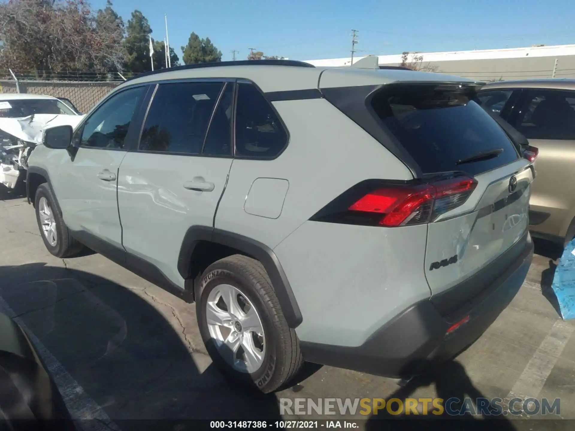 3 Photograph of a damaged car JTMW1RFV3MD073943 TOYOTA RAV4 2021