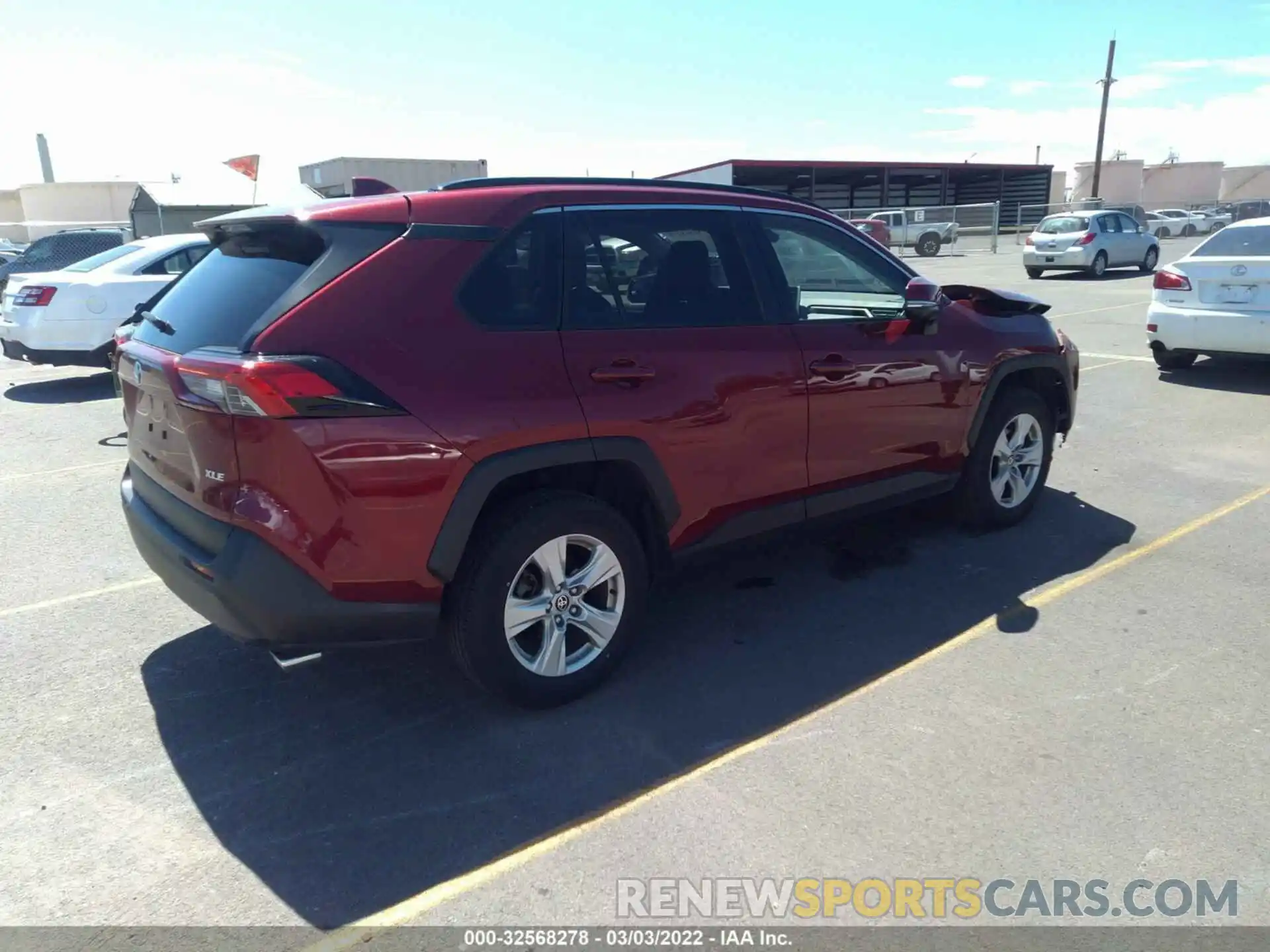 4 Photograph of a damaged car JTMW1RFV3MD074011 TOYOTA RAV4 2021