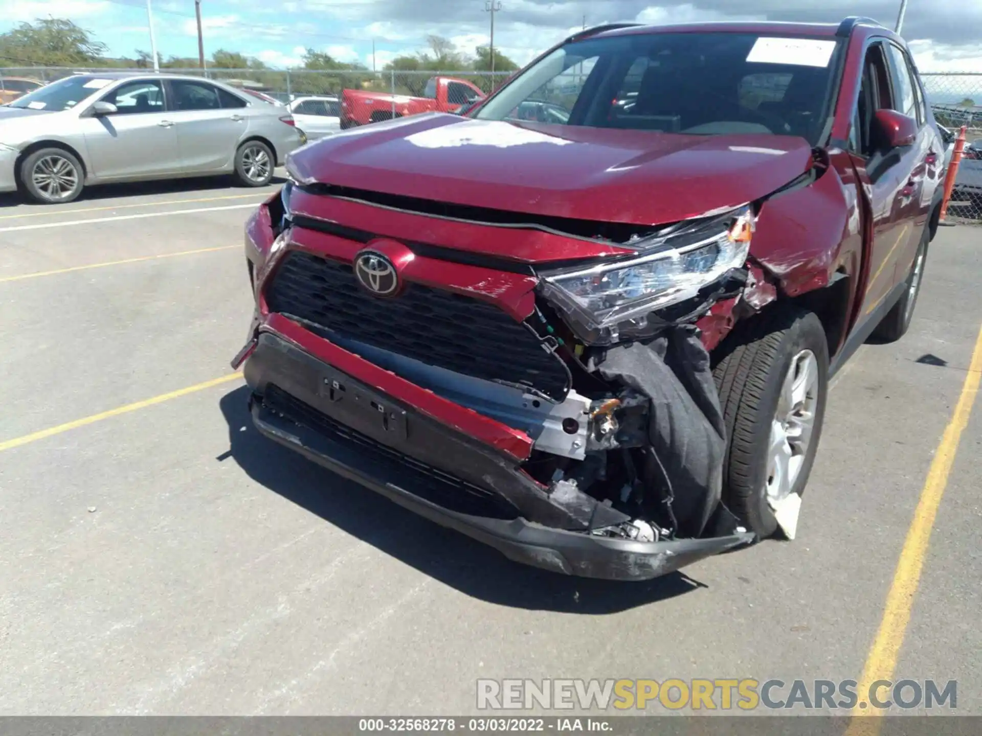 6 Photograph of a damaged car JTMW1RFV3MD074011 TOYOTA RAV4 2021