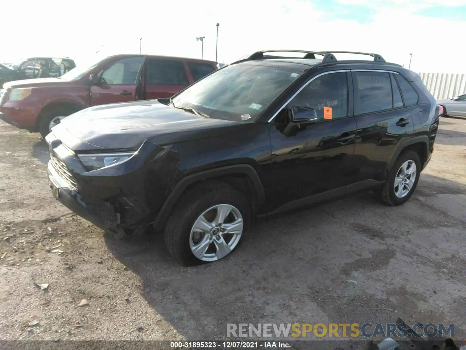 2 Photograph of a damaged car JTMW1RFV4MD072638 TOYOTA RAV4 2021