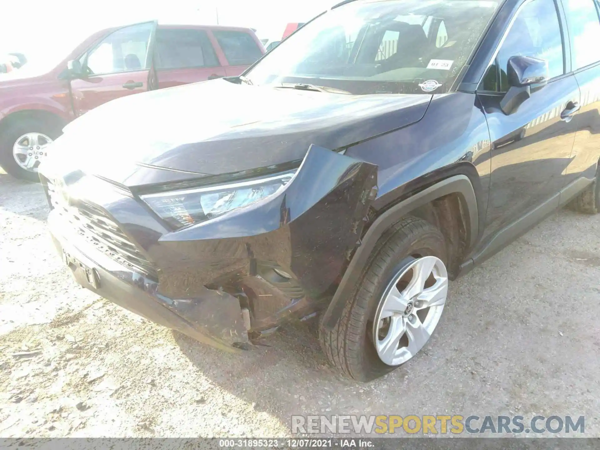 6 Photograph of a damaged car JTMW1RFV4MD072638 TOYOTA RAV4 2021